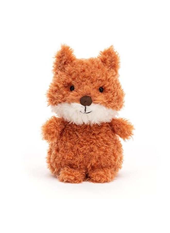 جيليكاتث ليتل فوكس حيوان محشي، 7 بوصات - لعبة قماشية من الغابة - هدية كلاسيكية للأطفال - Image 5