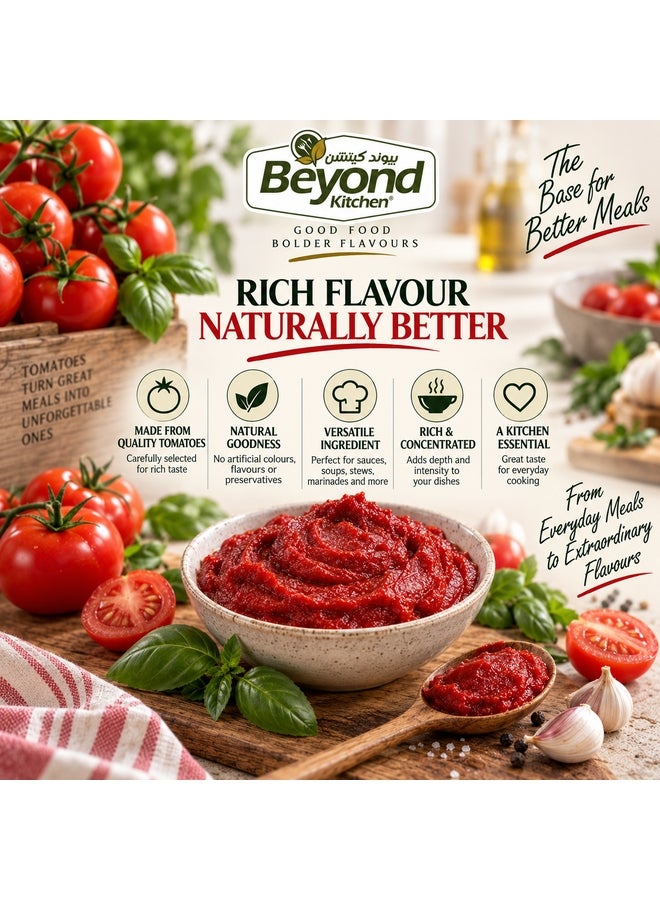 Beyond Kitchen Tomato Paste 800g [1 can] - Image 3
