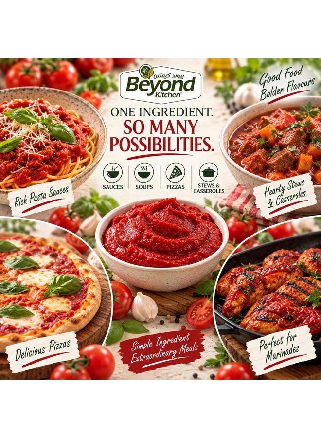 Beyond Kitchen Tomato Paste 800g [1 can] - Image 5