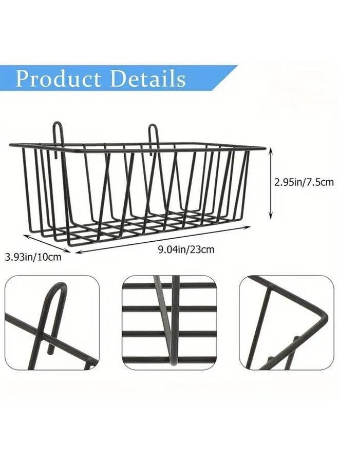 Black Heavy Duty Metal Hay Feeder Spill Proof Design Hanging Basket For Rabbits Guinea Pigs Chinchillas - Image 3