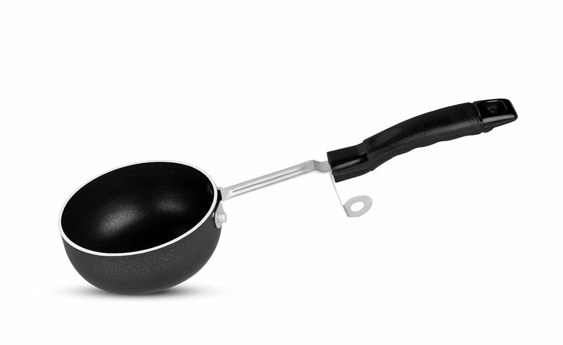 Greenchef Aluminium Non-Stick 10 cm Tadka Pan (Silver) - Image 1