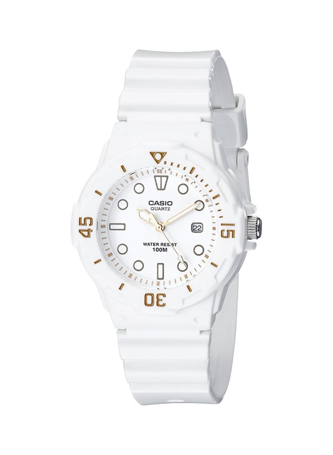 CASIO Women Core Analog Quartz Watch LRW200H-7E2V - 34 mm - White - Image 1