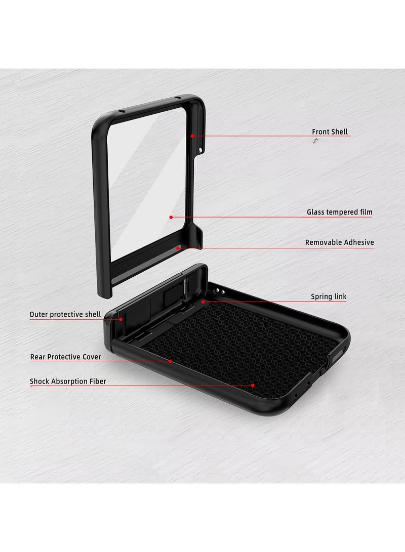 general Compatible with Motorola Razr 60 Ultra (2025) Case with Hinge Protective Thin Hard PC Slip Resistant Lightweight Shock Resistant Full Body Cover - Image 2