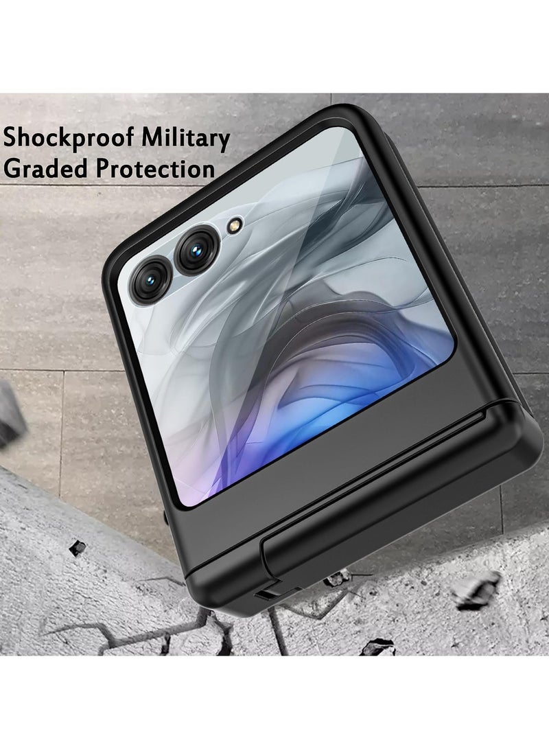 general Compatible with Motorola Razr 60 Ultra (2025) Case with Hinge Protective Thin Hard PC Slip Resistant Lightweight Shock Resistant Full Body Cover - Image 3