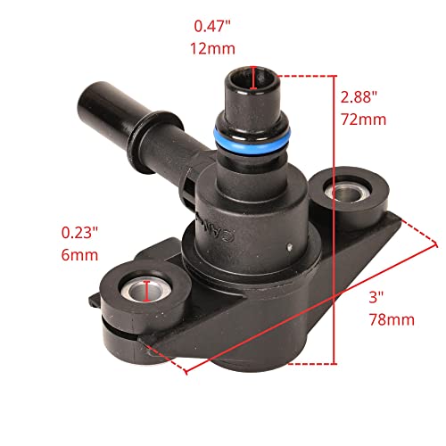 RICH AUTO Vapor Canister Purge Valve 911-222 EVAP Purge Valve Solenoid for Ford Explorer F150 F250 F350 Super Duty 2009-2019 Mustang Lincoln Replace#9U5Z9C915H 9U5Z-9C915-H CX2626 - Image 2