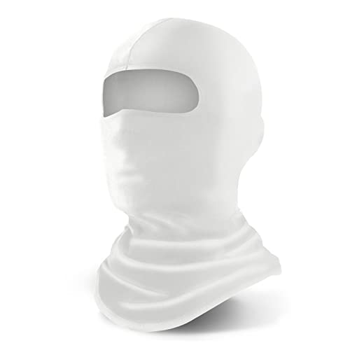 YESLIFE Off-White UPF 50+ Balaclava Ski Mask, Motorcycle UV Protector, Motorcycle Helmets Face Mask for Men and Women - Image 1