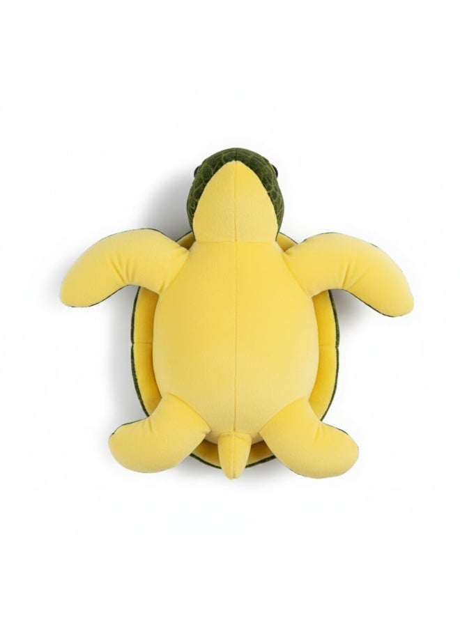 20cm Sea Turtle Plush Toy – Soft & Cuddly Green Turtle Stuffed Animal Pillow for Kids, Toddlers & Adults, Cute Snuggle Gift - Image 4