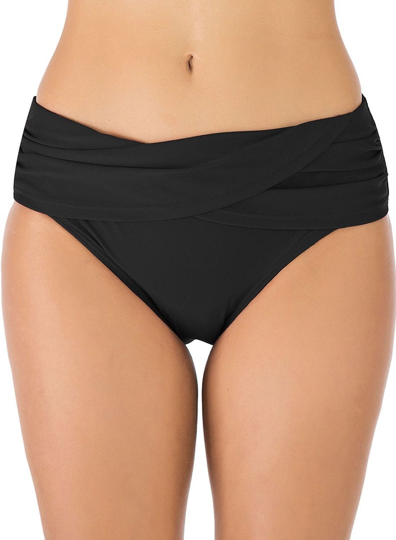 إسكدنيا Black solid color bikini halterneck swimsuit split swimsuit lady bikini - Image 5