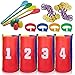 Redllo 26PCS Outdoor Games Potato Sack Race Bags for Kids and Adults 3Legged Race Bands with Egg and Spoon Lawn Games for Outside Backyard Field Day Birthday Party Games Easter for Kids and Family - Image 4