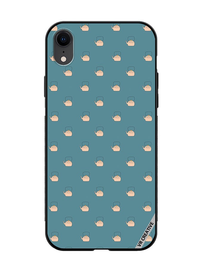 VR CREATIVE Protective Case Cover For Apple iPhone XR Pattern Of Tea Design Multicolour - Image 1