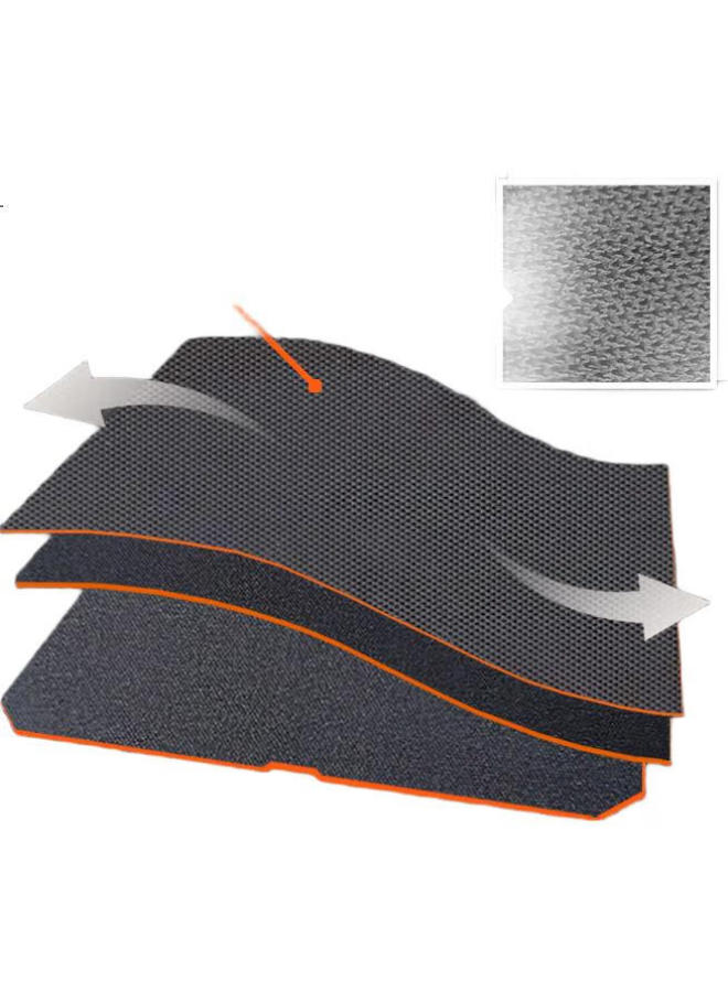 Daryo Daler Gaming Mouse Pad, Fps Smooth Thickened Precision Edge-Locked, Computer Keyboard Office Extra Large Desk Mat, Pure Black 1200*600*4Mm - Image 3