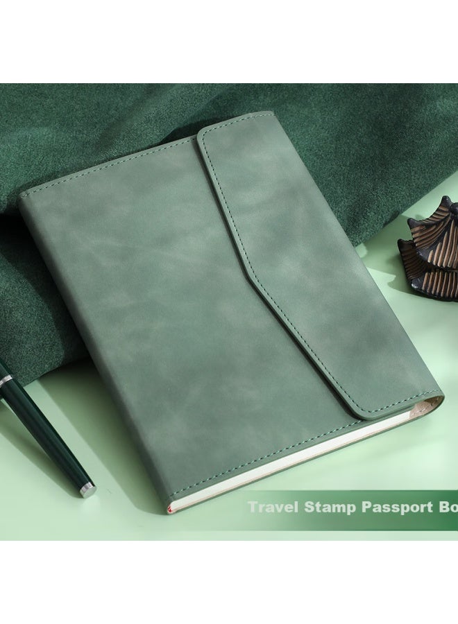 Longe Travel Stamp Collection Book Museum Stamp Album High-Value Blank Journal Nanjing Beijing Landmark Check-In Souvenir Book Forbidden City Tour Visit Notebook - Image 5