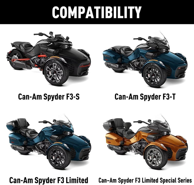 AddSafety LED Wheel Ring Lights for Can-Am Spyder F3 - Image 2