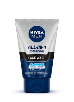 Nivea Nivea Men All-In-1 Charcoal Face Wash  - Image 1