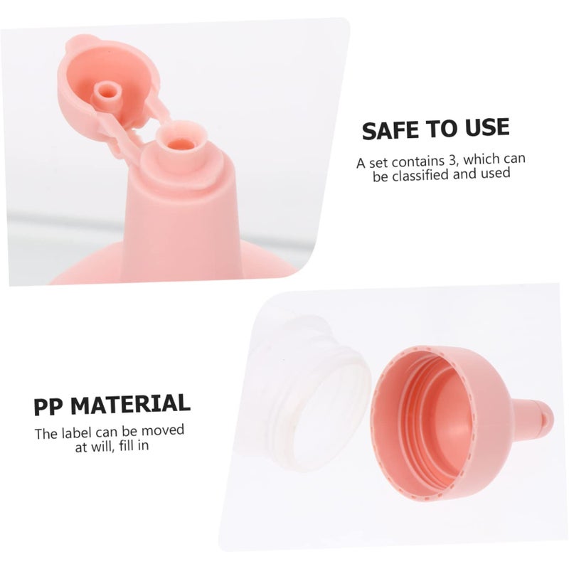 3 Pcs 280ml Squeeze Bottles Set For BBQ Sauces Ketchup Leakproof Condiment - Image 4