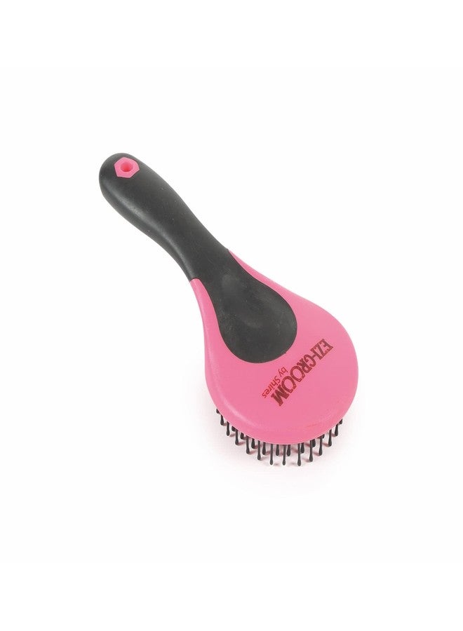 Shires 1366 Ezi-Groom Grip Mane and Tail Brush: Lime Green - Image 3