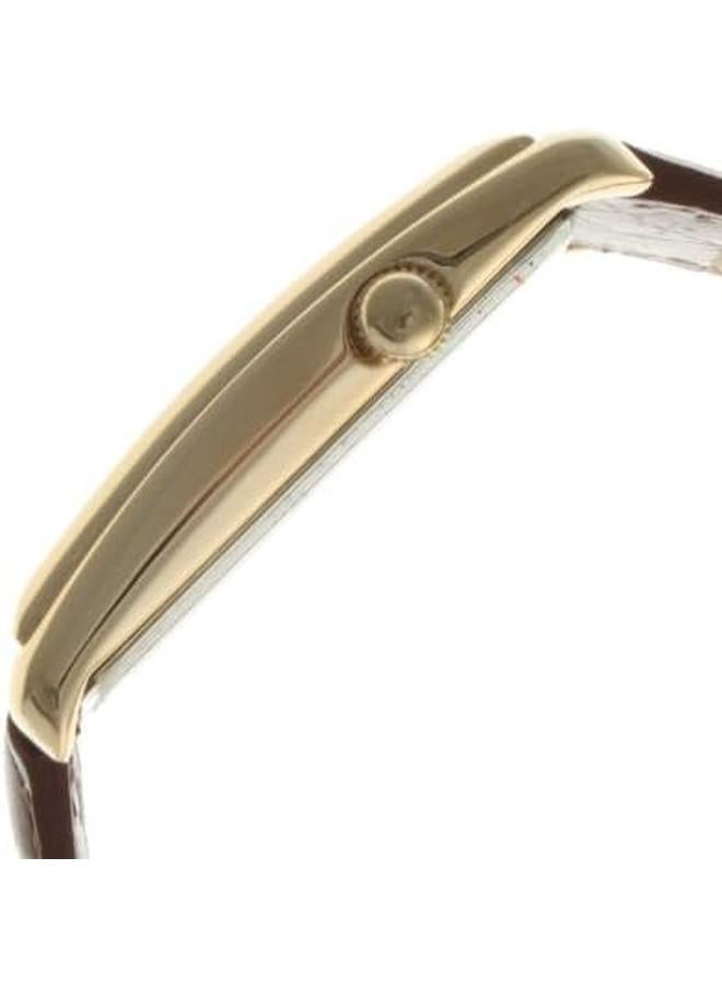 بيجو ساعة كلاسيكية على طراز الأطباء محاطة بسوار جلدي - Image 2