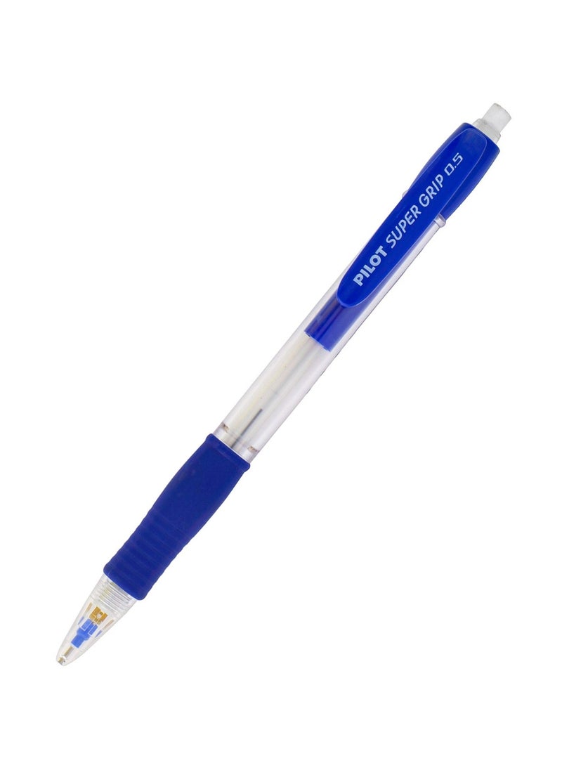 PILOT - Super Grip Mechanical Pencil 0.5mm Tip Blue Barrel - Image 1