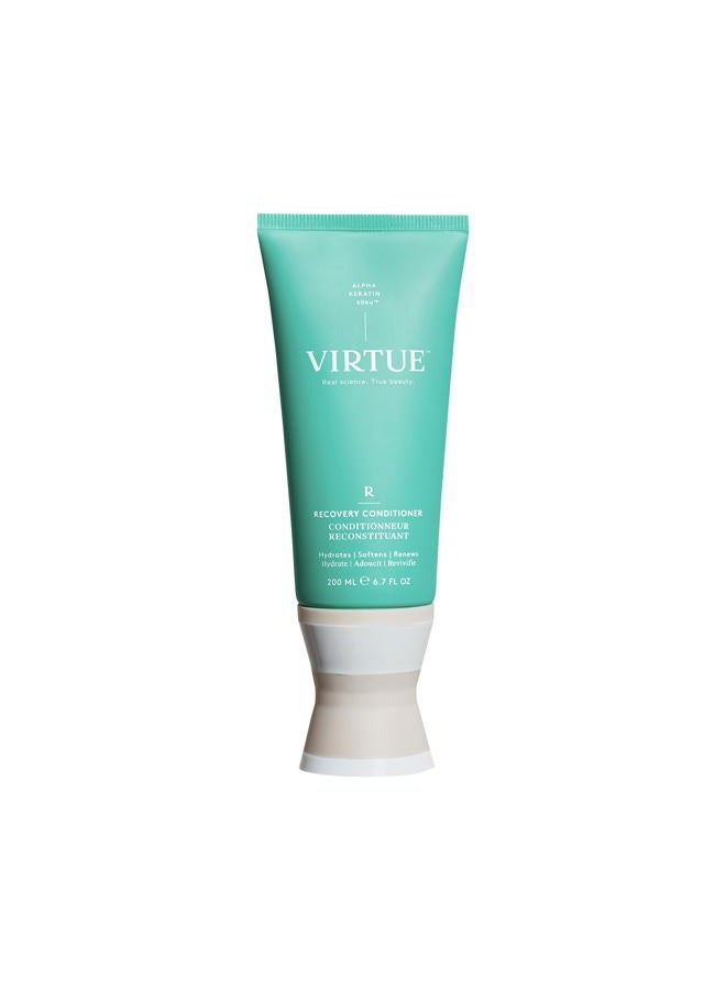 VIRTUE Recovery Conditioner with Keratin Hydrates, Softens, and Renews Damaged Hair, Sulfate Free, Color Safe - Image 1