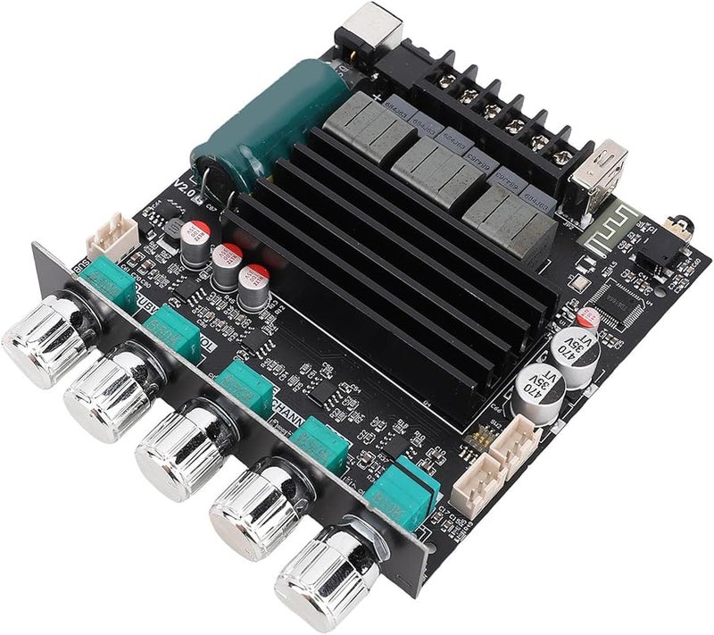 2 1 Channel 100W 100W 200W Bluetooth 5 1 Digital Amplifier Board for Subwoofer - Image 1