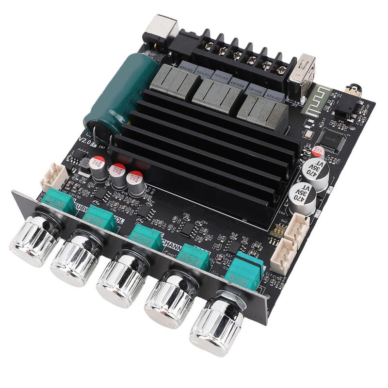 2 1 Channel 100W 100W 200W Bluetooth 5 1 Digital Amplifier Board for Subwoofer - Image 3