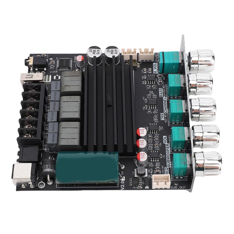 2 1 Channel 100W 100W 200W Bluetooth 5 1 Digital Amplifier Board for Subwoofer - Image 5