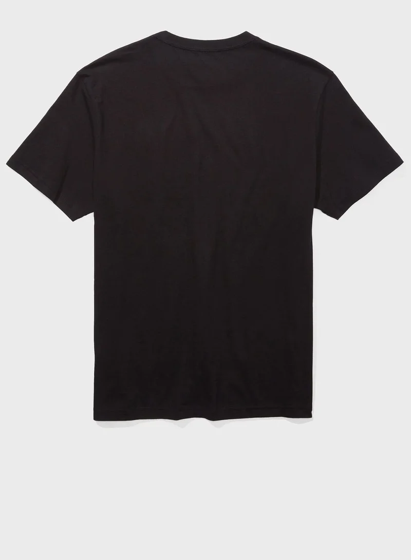 American Eagle Logo Crew Neck T-Shirt