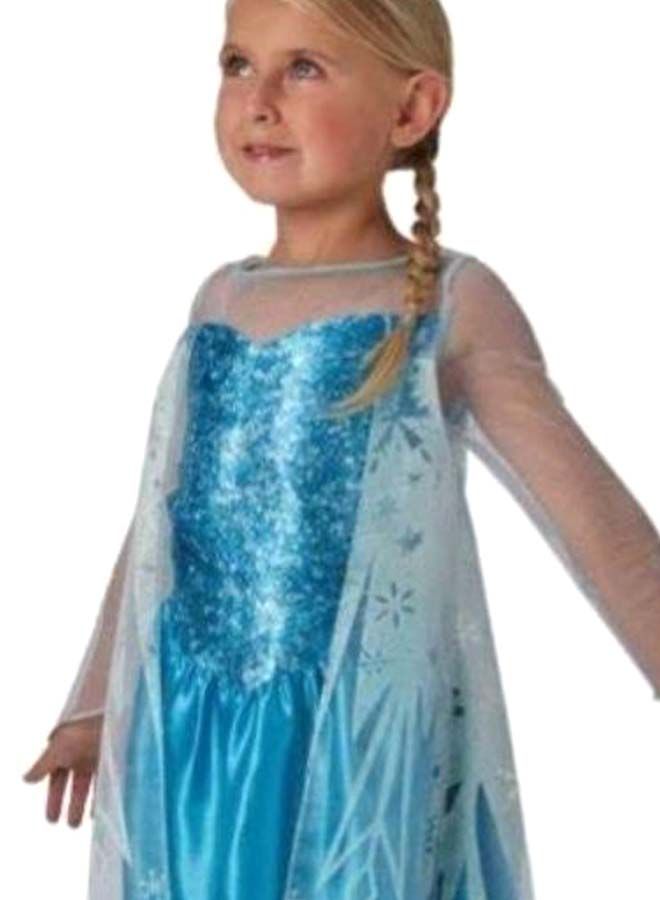 NIBEMINENT 3-Piece Delux Quality Frozen Elsa Dress And Accessories Set 3 - 4 years - Image 3