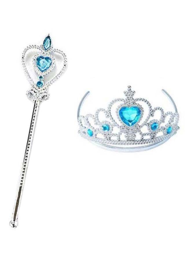 NIBEMINENT 3-Piece Delux Quality Frozen Elsa Dress And Accessories Set 3 - 4 years - Image 4