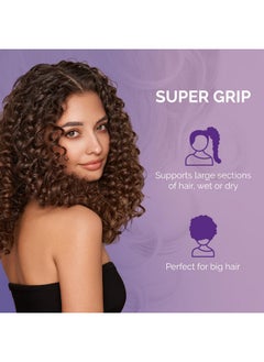 Curl Keeper Alligator Clips For Hair Styling 4 Clips Strong Grip & No Slip Plastic Alligator Hair Clips For Styling & Sectioning For Women Salon Gator Clips For All Hair Types Heavy & Wet Hair  - Image 3