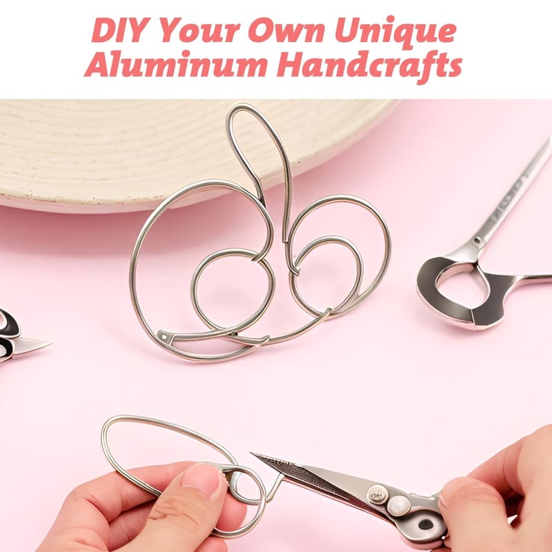 Aluminum Craft Wire 0.2 Inch Thick 20 Ft Bendable For Sculpting Jewelry Floral Art - Image 3