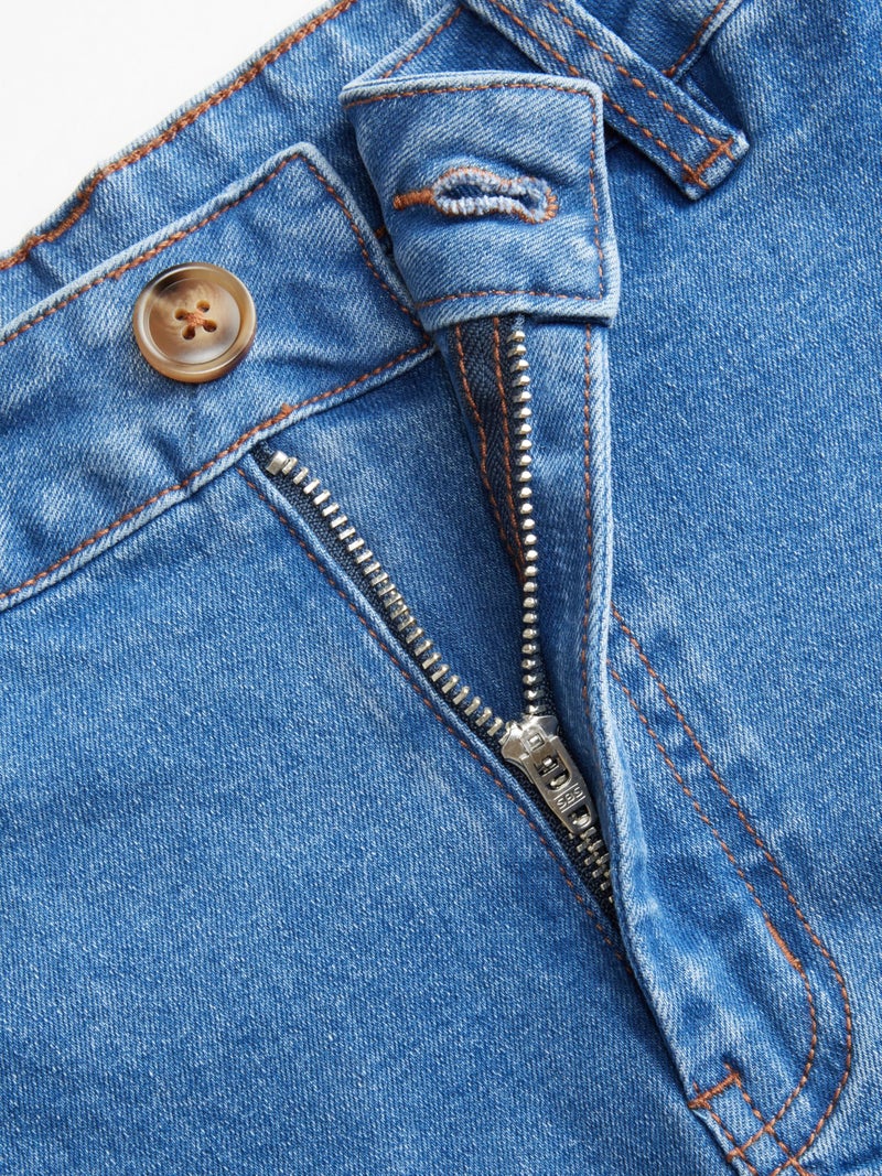 CIDER Jean Shorts for Women Denim Shorts with Pockets Mid Rise Stretchy Casual Jorts Trendy Summer Outfits Y2K - Image 3