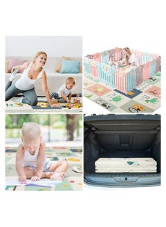 Piccasio PICCASIO Foldable Baby Play Mat Activity Playmat for Babies Infants and Toddlers Small & Waterproof Foam Mat for Floor Indoor Outdoor 200 * 180 * 1.5CM  - Image 5