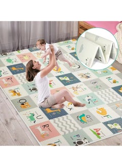 Piccasio PICCASIO Foldable Baby Play Mat Activity Playmat for Babies Infants and Toddlers Small & Waterproof Foam Mat for Floor Indoor Outdoor 200 * 180 * 1.5CM  - Image 1