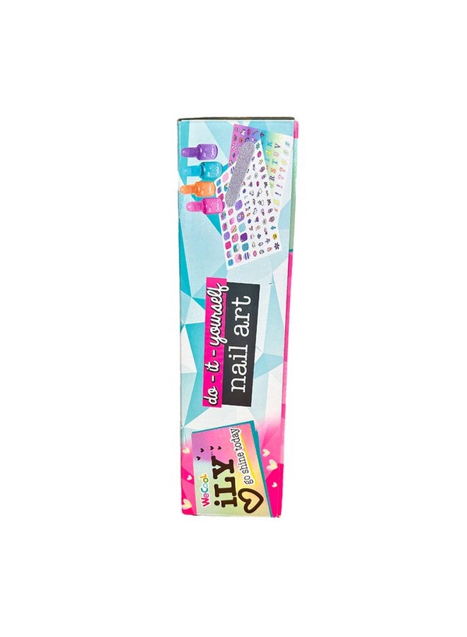 WeCool Do-It-Yourself Nail Art Kit with Nail Dryer Multicolour 27.94 x 7.62 x 20.32 cm WIL112522 - Image 2