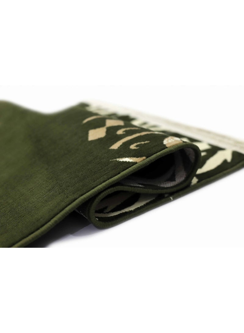 سجادتي سجادة صلاة الفن الإسلامي من سجادتي مبطنة بتصميم مستوحى من الزخرفة الإسلامية الأصيلة مقاس 70×110 سم - Image 4