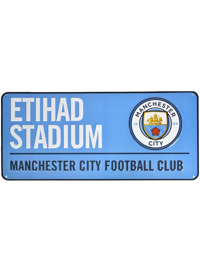 Colour Metal Officially Licensed Street Sign New Crest