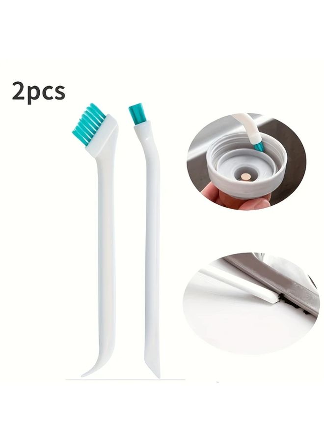 2 Pack Long Handle Bottle Brushes For Cleaning Milk Residue Soft Bristles Kitchen Tool - Image 1