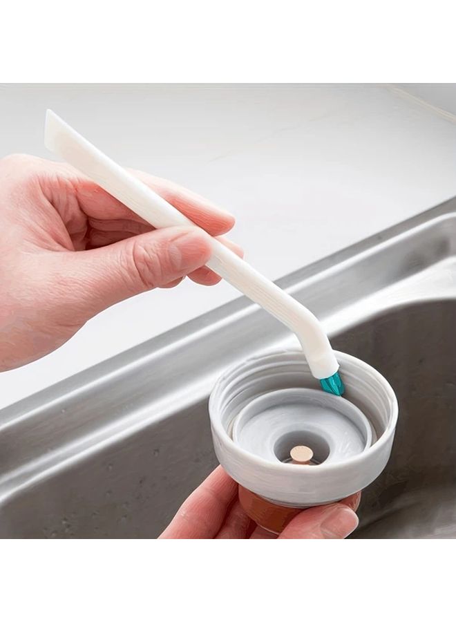 2 Pack Long Handle Bottle Brushes For Cleaning Milk Residue Soft Bristles Kitchen Tool - Image 2