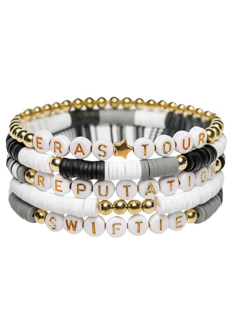 Taylor Swift 5 Pieces Taylor Swift Eras Tour Friendship Bracelets Set 