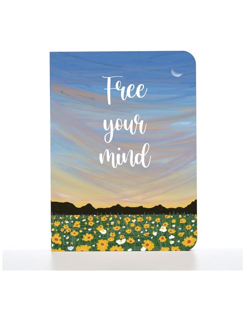 A6 Size Small Journal Ruled Notebook 90gsm Thickness 112 Pages