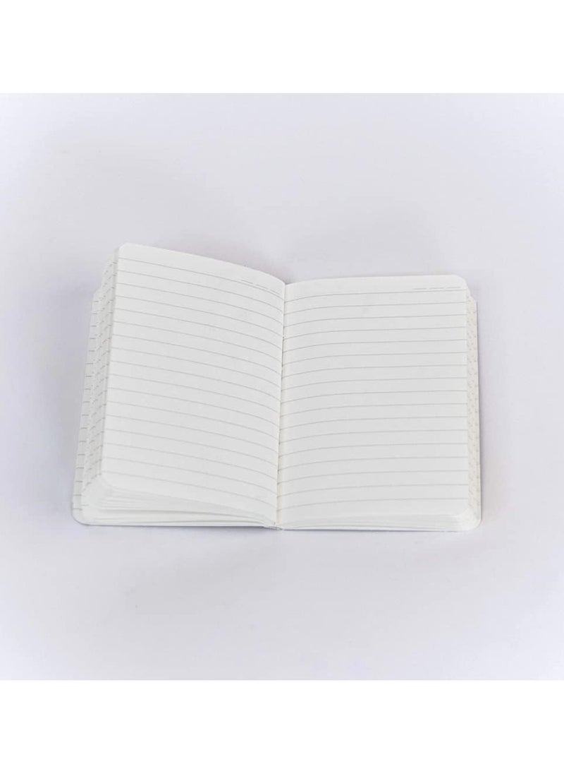 FACTOR NOTES دفتر ملاحظات صغير مسطر بحجم A6، سمك 90 جم/م2، 112 صفحة  - Image 3