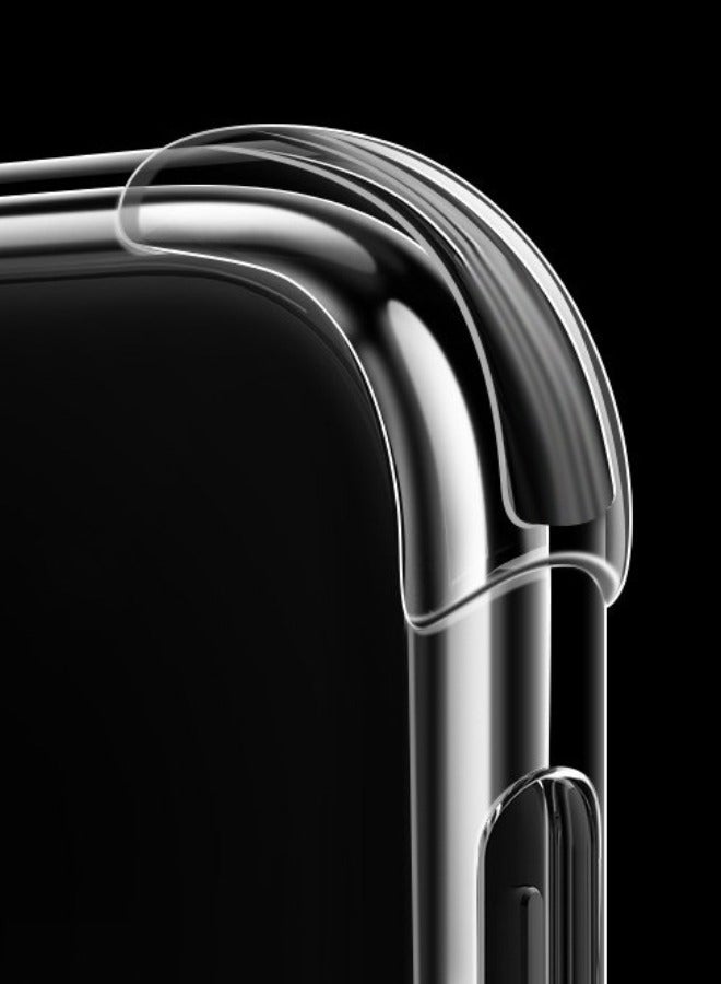 إيدويي حافظة سامسونج جالاكسي A16، مصممة لهاتف سامسونج A16 5G/4G مع أكياس هوائية مقاومة للسقوط بأربع زوايا، غطاء حماية نحيف ومرن من مطاط البولي يوريثان الحراري والسيليكون الناعم المضاد للانزلاق مناسب لهاتف سامسونج جالاكسي A16 (شفاف) - Image 5