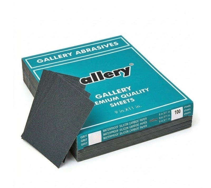 Sand Paper Abrasives Paper 220-Grit (100 Sheets)