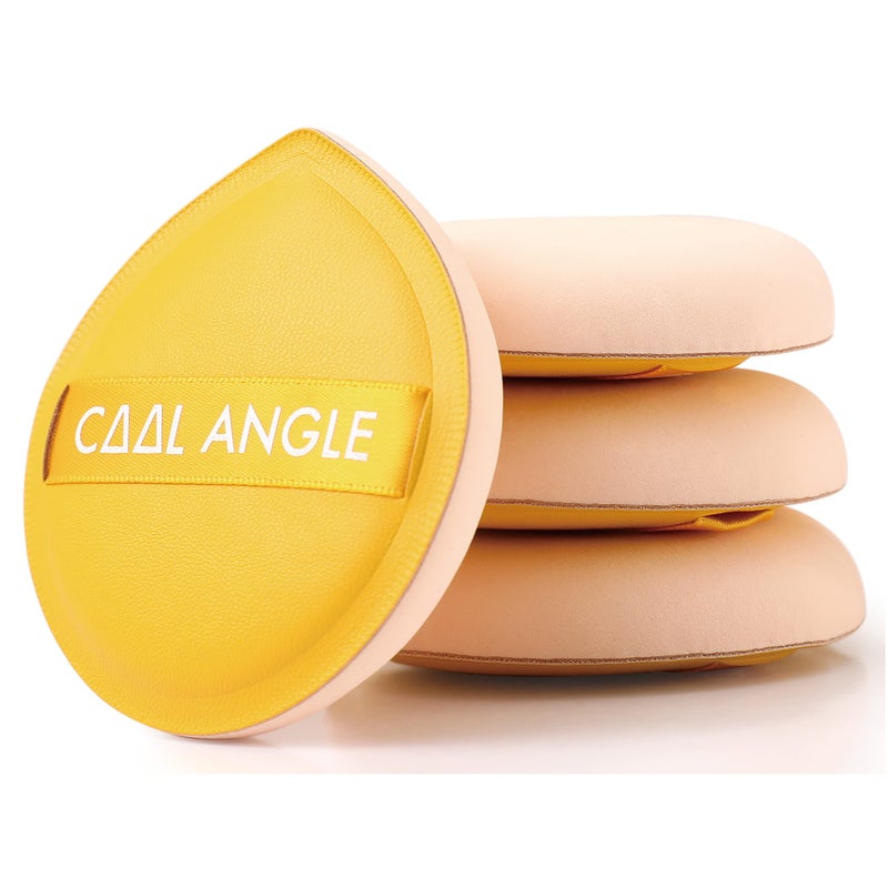 COOL-ANGLE 4Pcs X-Large Makeup Sponge Puff Set For Foundation Concealer & Powder, Latex Free Blender Sponges Puff For Natural And Easy Makeup, Soft Long-lasting And Beginner-friendly - Image 1