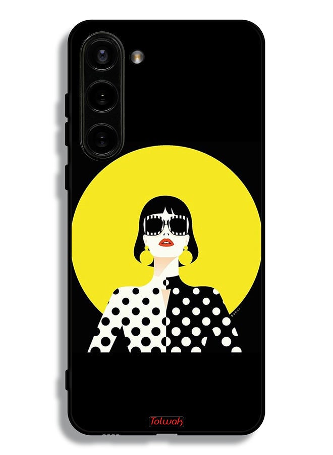 Tolwak Samsung Galaxy S23 5G Protective Case Cover Stylish Girl Art - Image 3