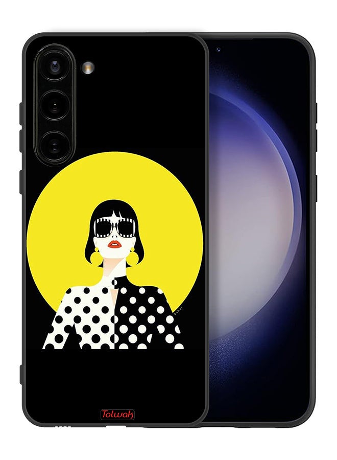 Tolwak Samsung Galaxy S23 5G Protective Case Cover Stylish Girl Art - Image 2