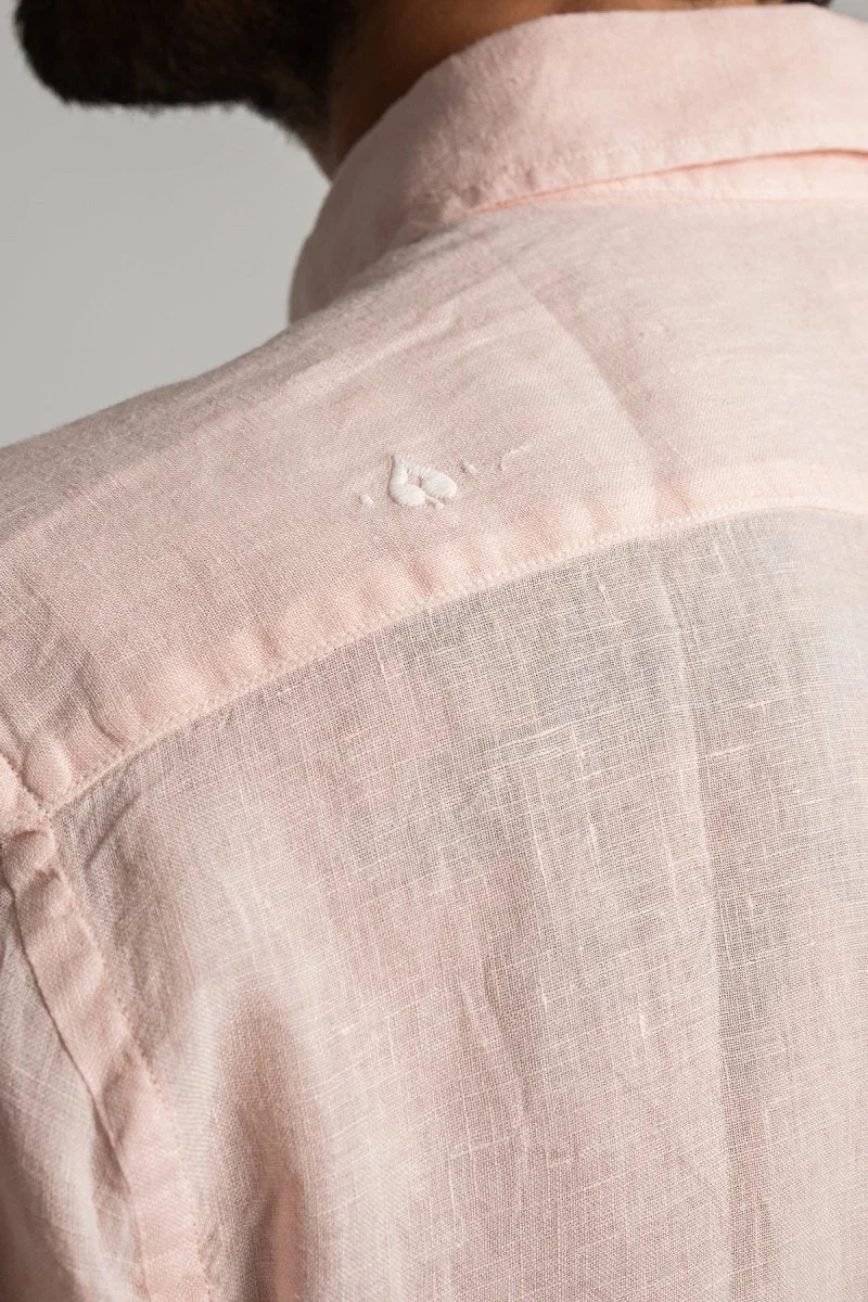 Jaqk Bali Linen Shirt - Pink