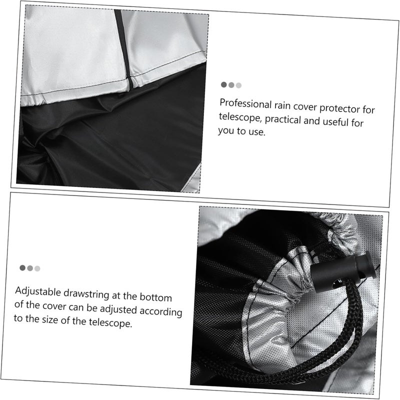 DOITOOL Professional Telescope Cover Dust and Rain for Astronomical Use Outdoor Sunshade and for Telescopes - Image 4
