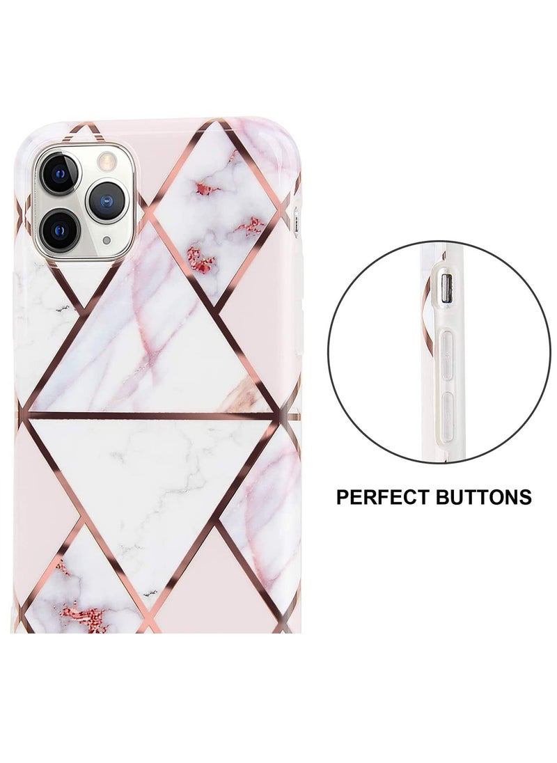 SYOSI - iPhone 11 Pro Case Marble, Slim Shiny Glitter Bling Flexible Soft TPU Case Shockproof Protective Case Cover for iPhone 11 pro 5.8 inch - Image 1